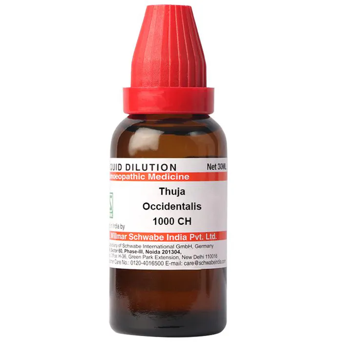 Dr. Willmar Schwabe India Thuja Occidentalis Dilution