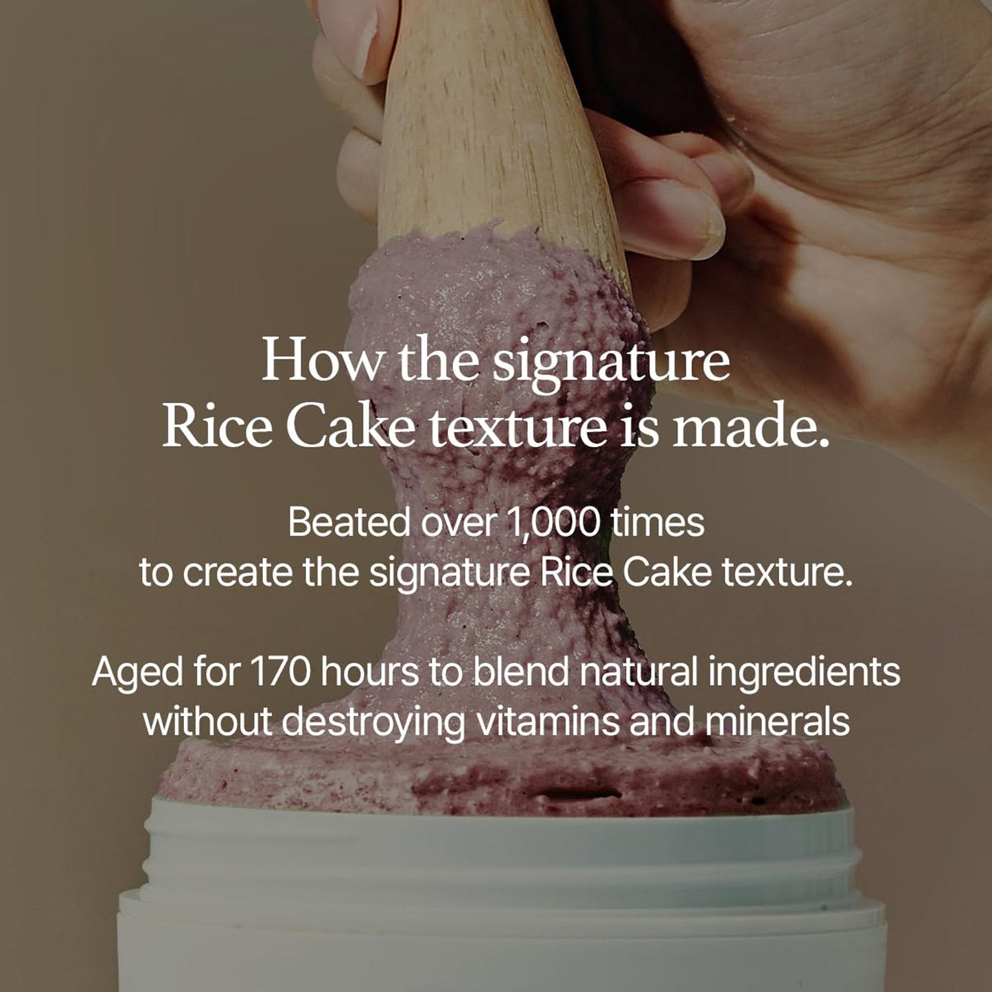 Arencia Fresh Rosehip Rice Mochi Cleanser - All-In-One Cleanser, Mask & Makeup Remover for Dull Skin