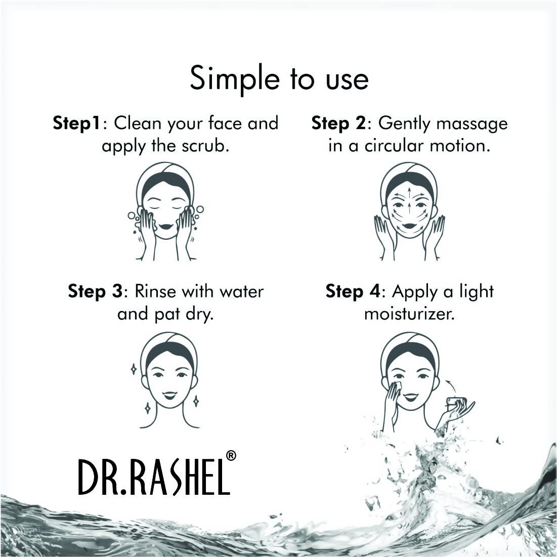 Dr.Rashel Coffee Scrub For Face And Body