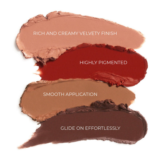 Makeup Revolution Lip Allure Soft Satin Lipstick - Divine Brown