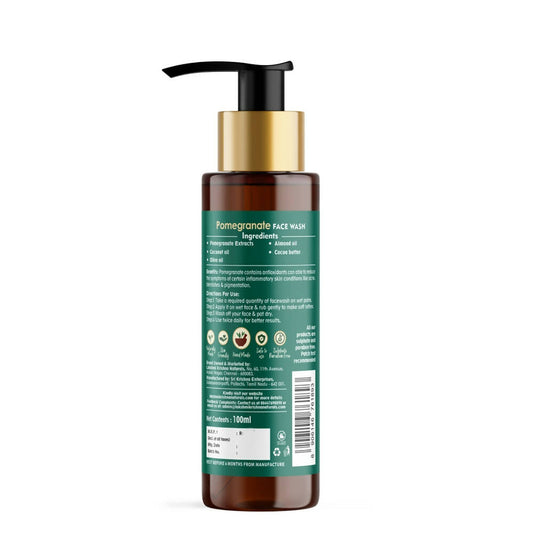 Lakshmi Krishna Naturals Pomegranate Face Wash