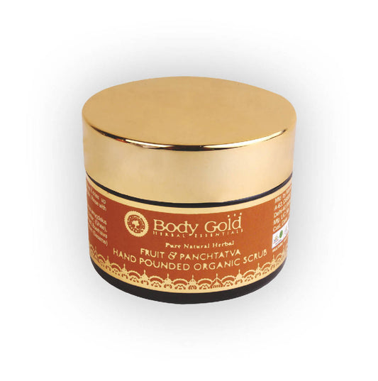 Body Gold Fruit & Panchtatva Hand Pounded Organic Scrub