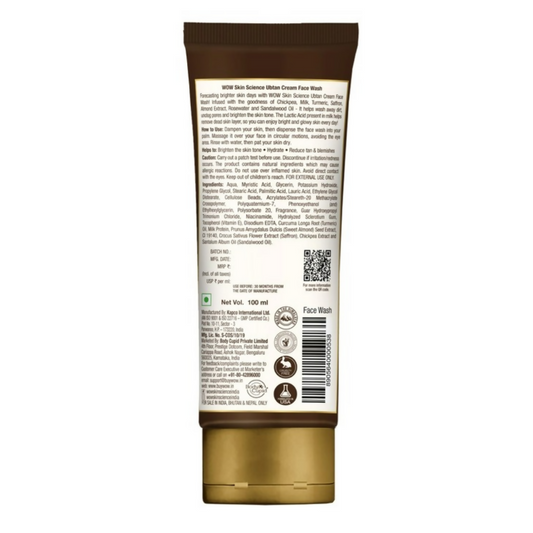 Wow Skin Science Ubtan Cream Face Wash