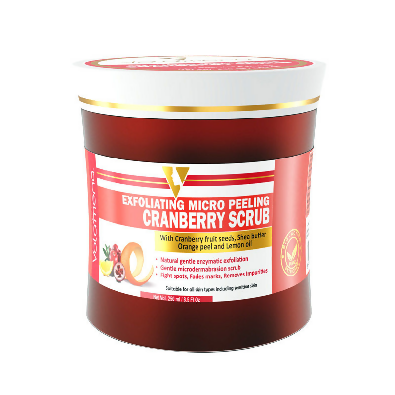 Volamena Exfoliating Micro Peeling Cranberry Scrub