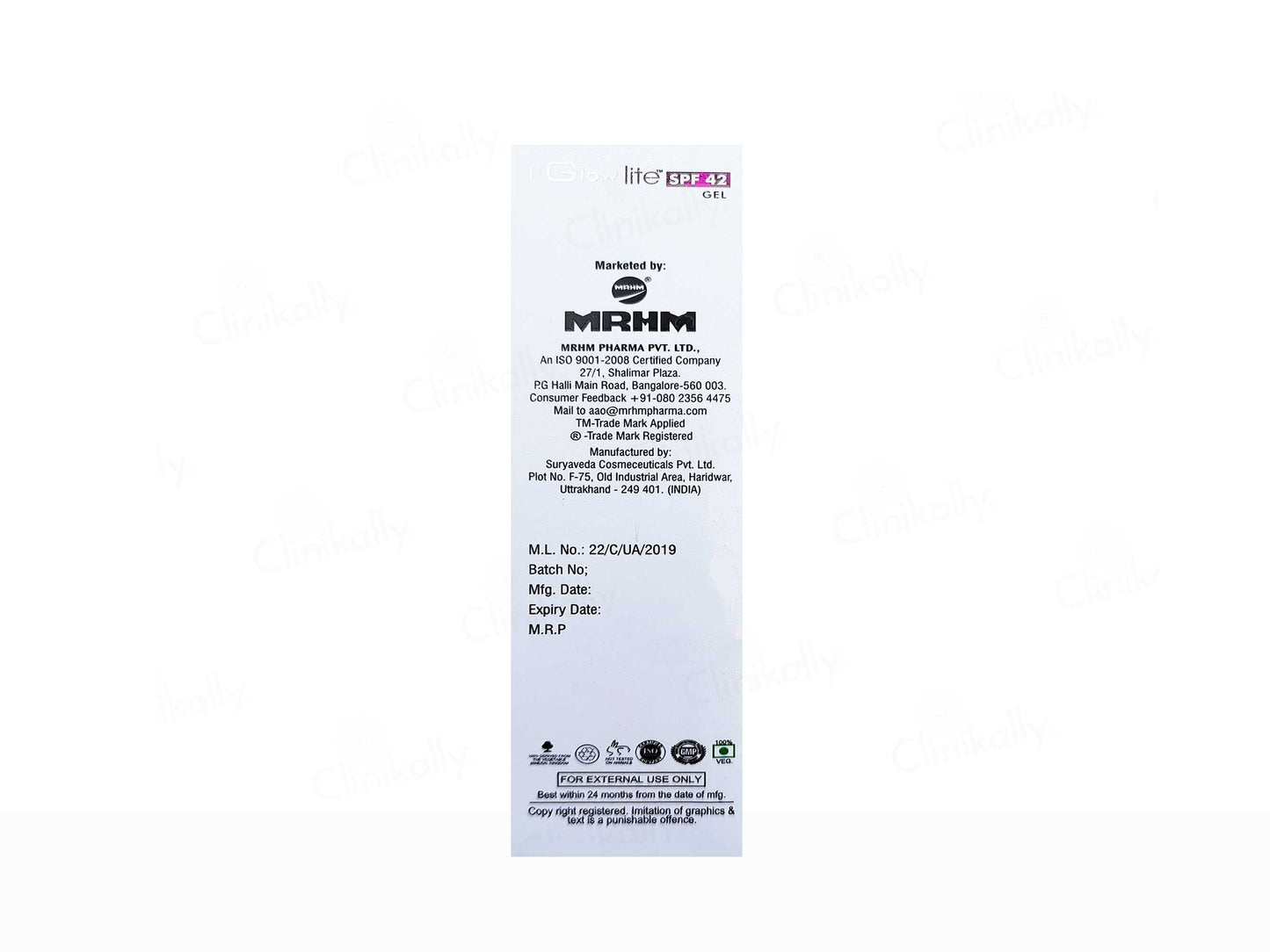 I-Glow Lite Sunscreen Gel SPF 42 PA+++