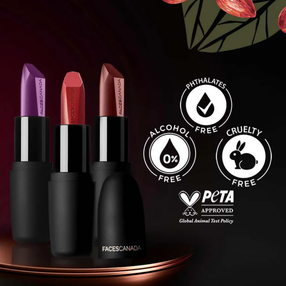 Faces Canada Weightless Matte Finish Lipstick - Brown Ashes 25