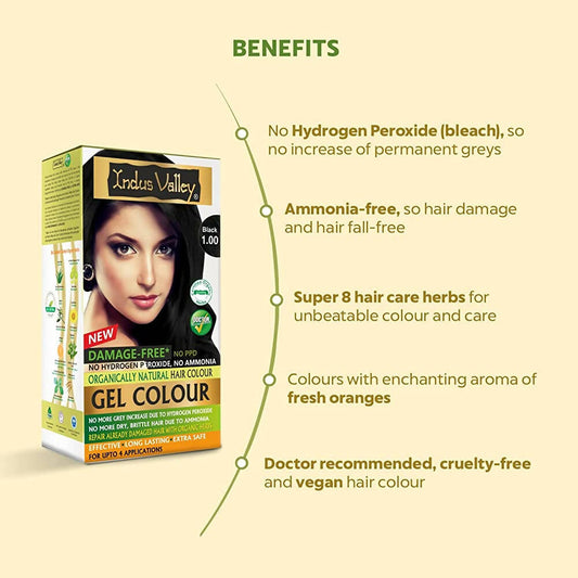 Indus Valley Damage-Free Gel Hair Color