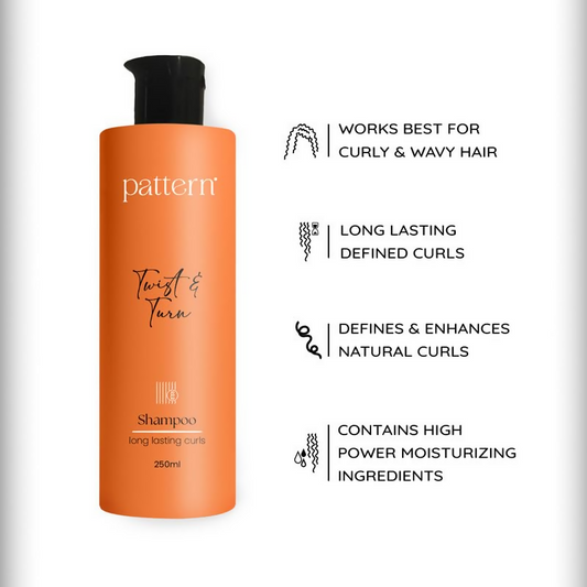 Pattern Twist & Turn Shampoo For Men & Women