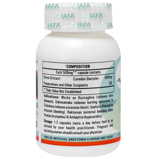 Iafa Ayuveda Durva Veg Capsules