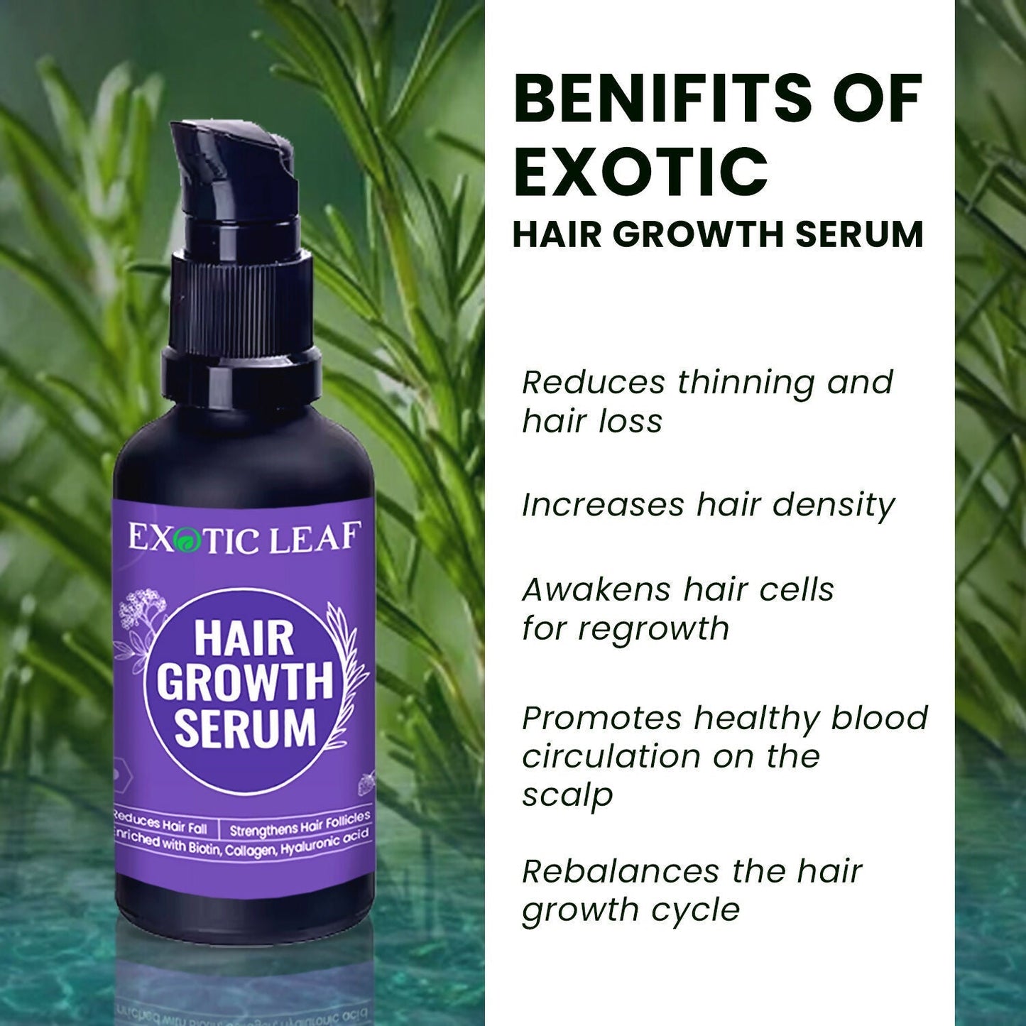 Exotic Leaf Hair Serum
