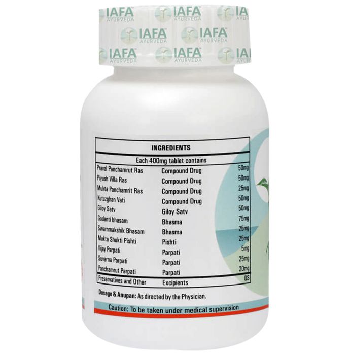Iafa Ayuveda Anthra Mithram Gulika Tablets