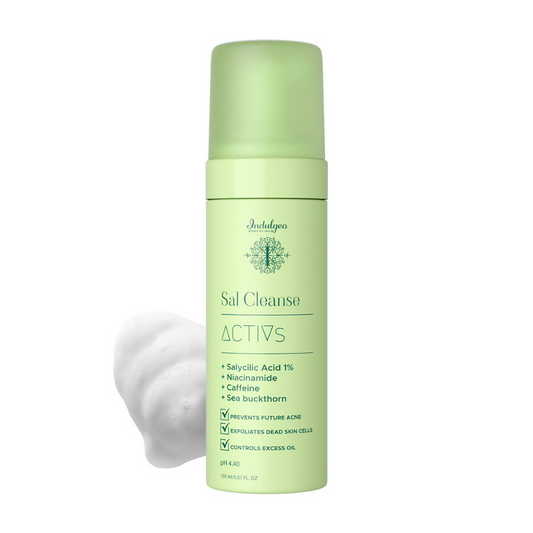 Indulgeo Essentials Sal Cleanse - Salicylic Acid Foaming Face Wash