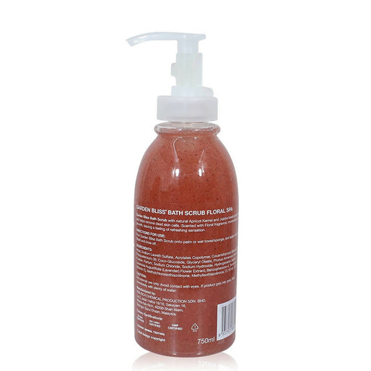 Garden Bliss Floral Spa Bath Scrub