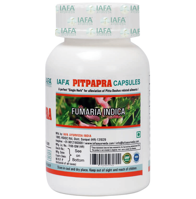 Iafa Ayuveda Pitpapra Veg Capsules