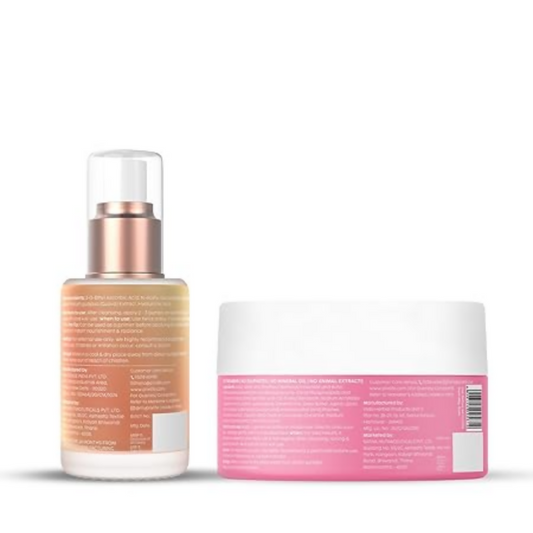 PLIX The Plant Fix Guava Glowy Kit With 24K Gold Dewy Serum & SPF 20 Moisturizer