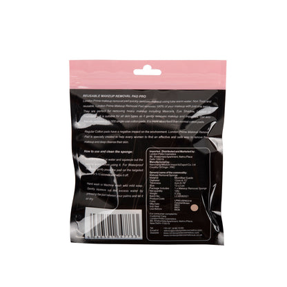 London Prime Reusable Makeup Remover Pad Pro- Caramel Brown ( Formerly London Pride Cosmetics )