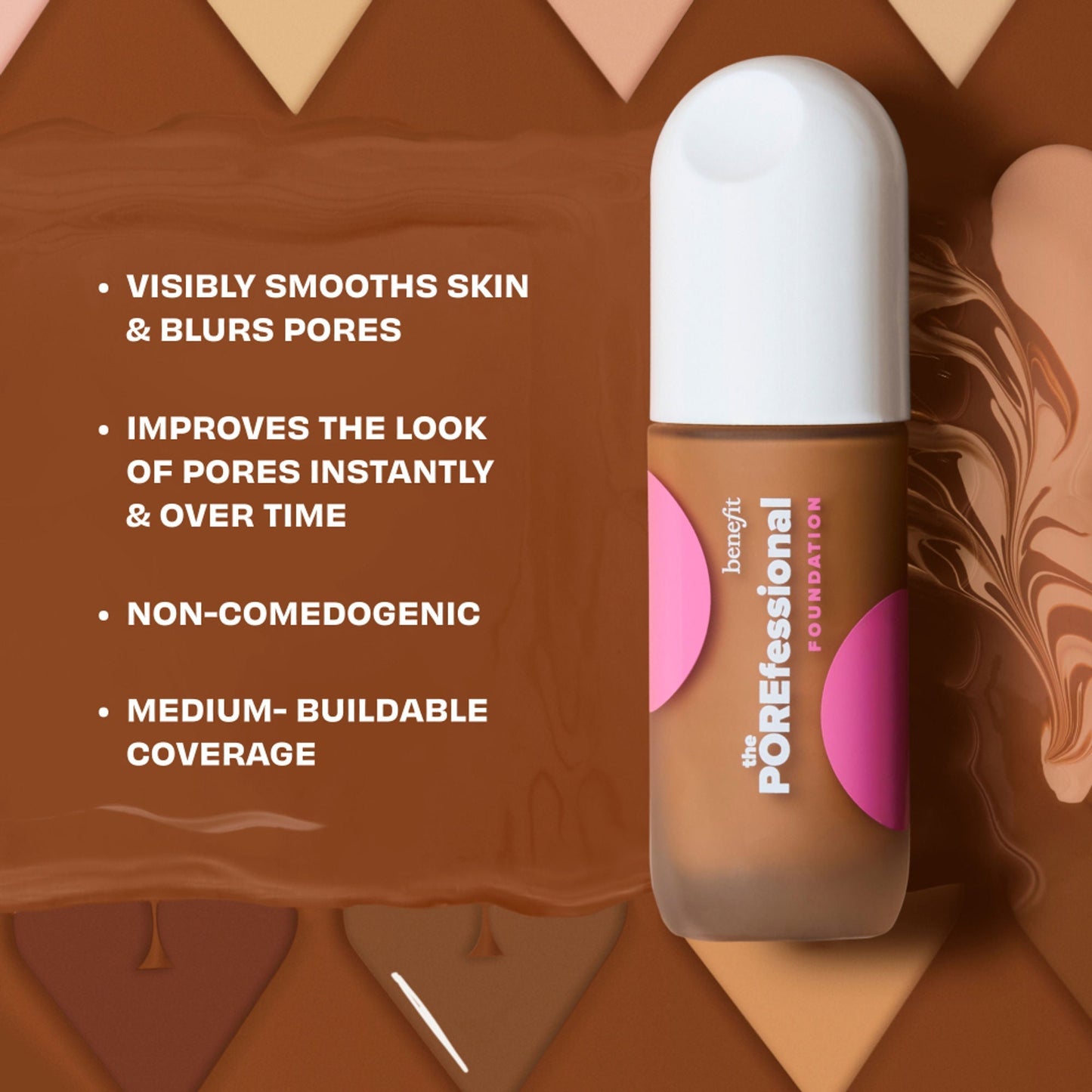 Benefit Cosmetics The Porefessional Foundation Smoothing & Blurring With Niacinamide - 23W Magnificent