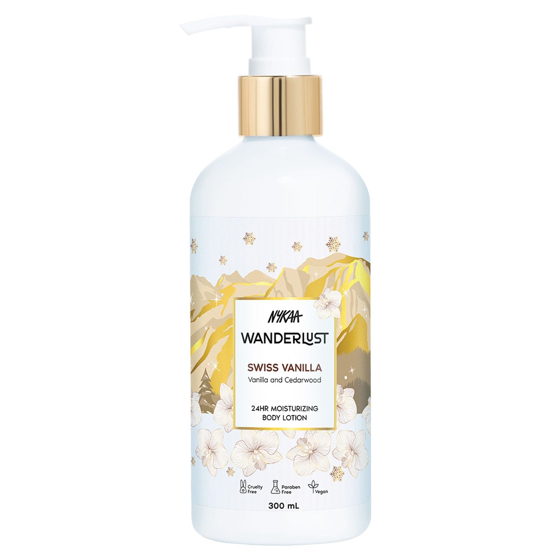 Wanderlust Moisturizing Body Lotion - Swiss Vanilla