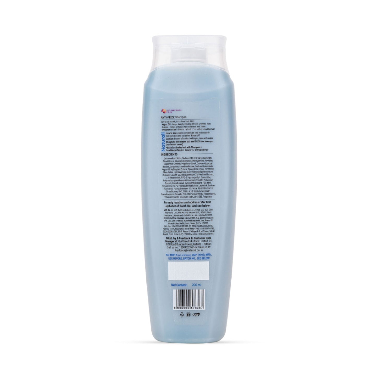 Naturali Anti Frizz Shampoo