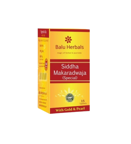 Balu Herbals Siddha Makardhwaj Tablets