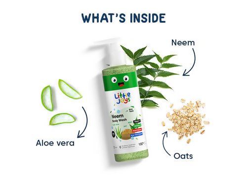 Little Joys Natural Organic & Anti-bacterial Neem Bodywash & NutriMix Nutrition Powder