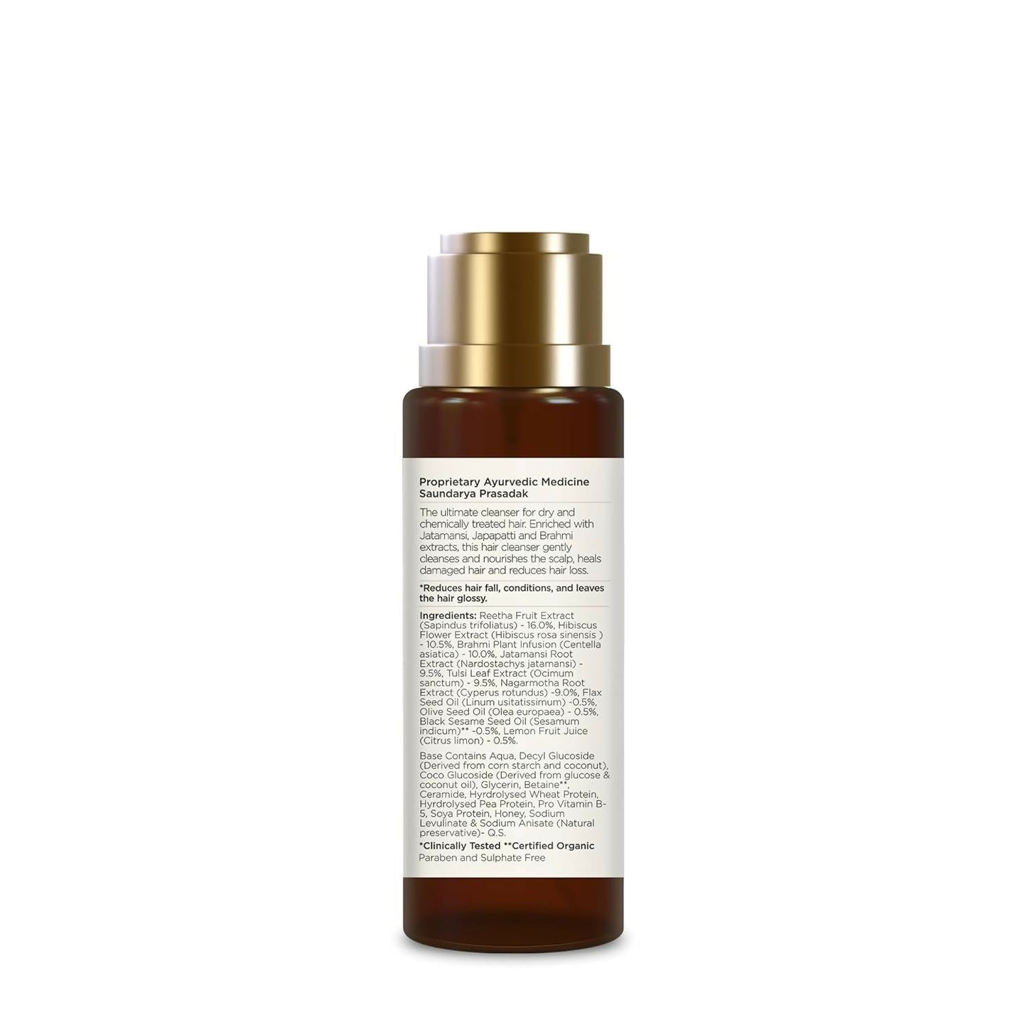 Forest Essentials Hair Shampoo Cleanser Japapatti & Brahmi