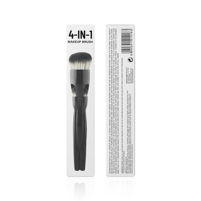 PAC Studio 4-IN-1 Magnetic Makeup Brush - Innovative Compact Handle, Travel Friendly, High Quality Bristles