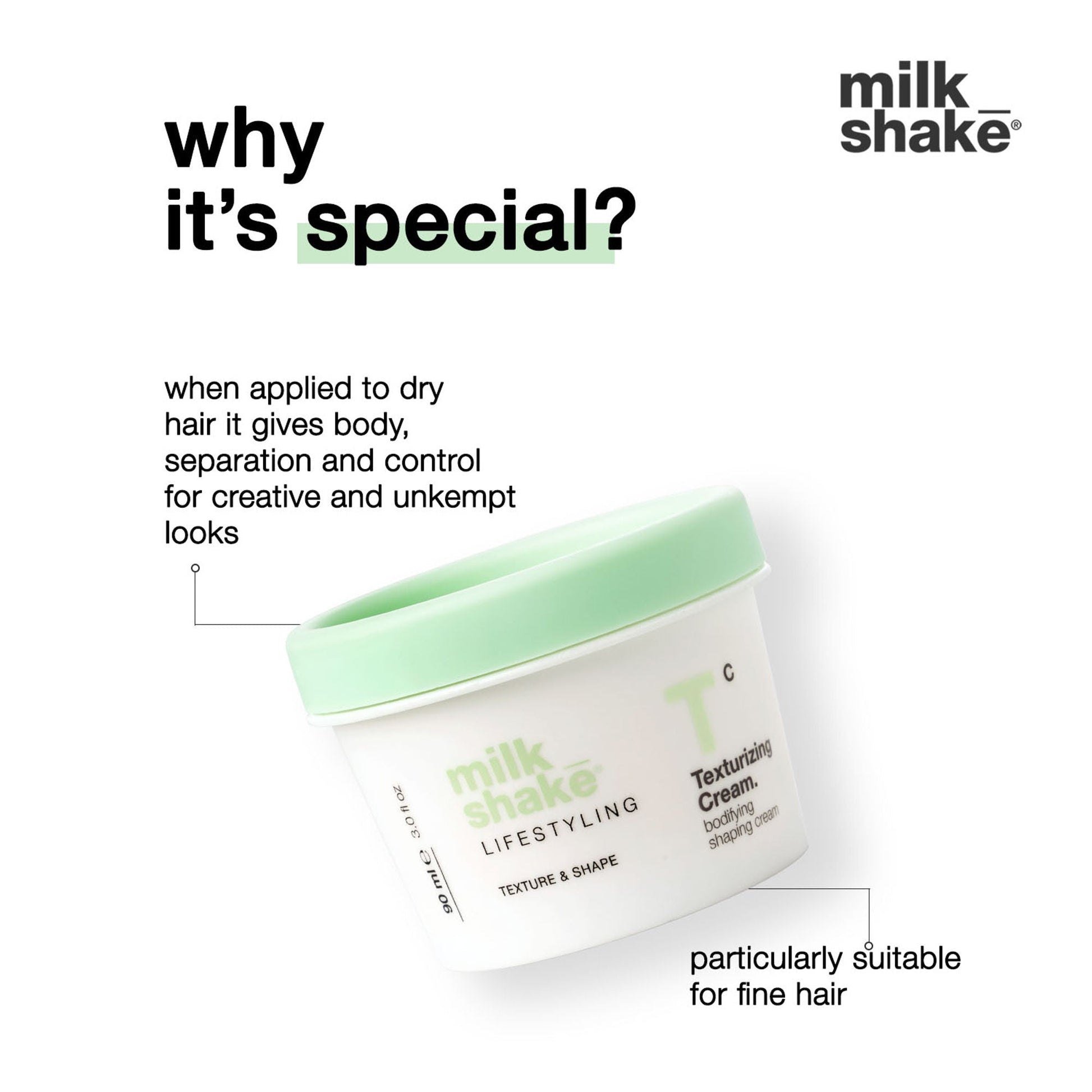 Milkshake Lifestyling Texturizing Cream