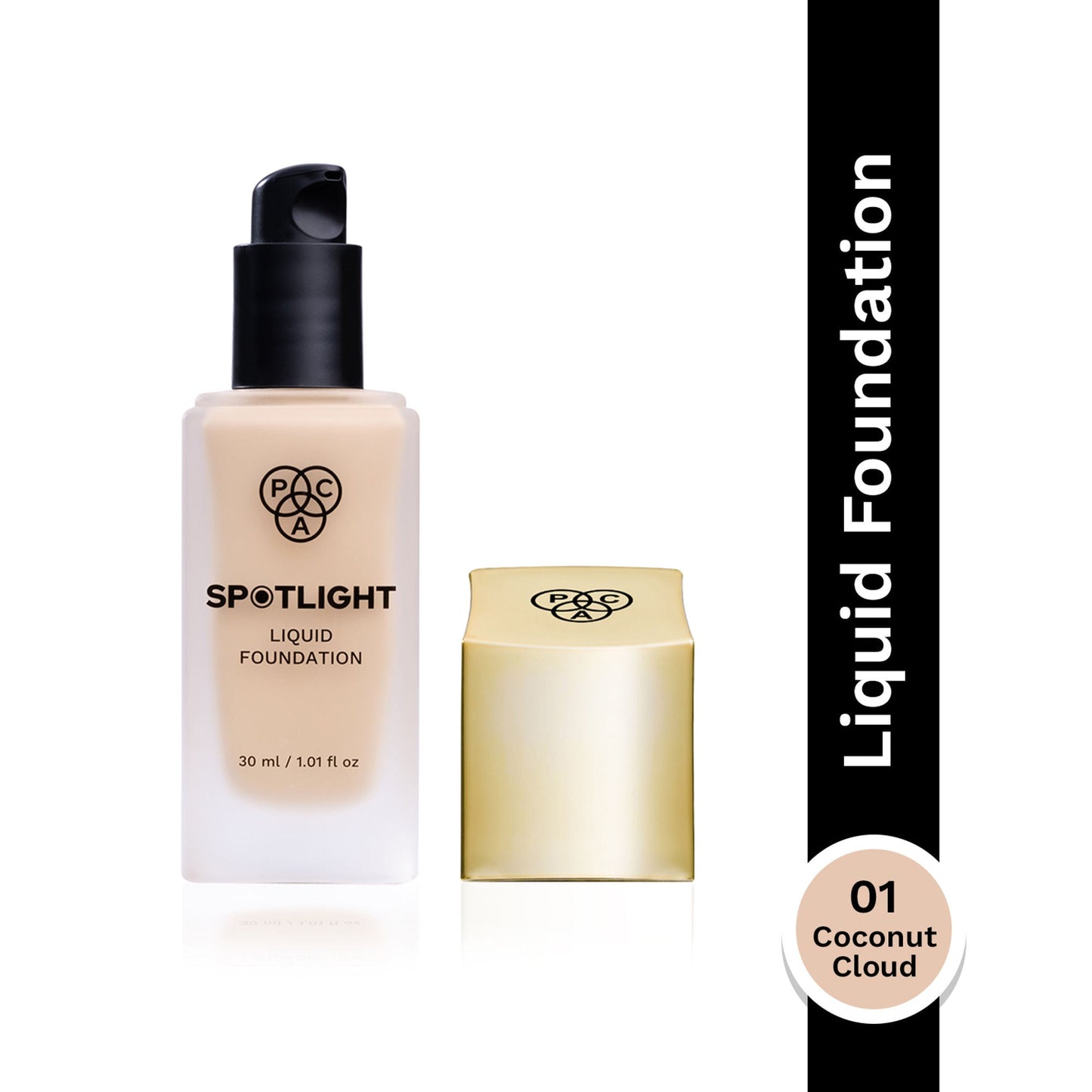 PAC Studio Spotlight Liquid Foundation - 01 Coconut Cloud