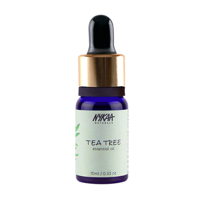 Nykaa Naturals Tea Tree Essential Oil For Acne & Hair Fall Control Solution - 100% Natural