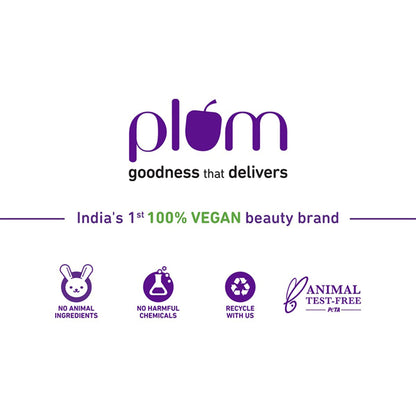 Plum Coconut & Squalane Nutri-Shine Hair Serum For Smooth- Shiny Hair