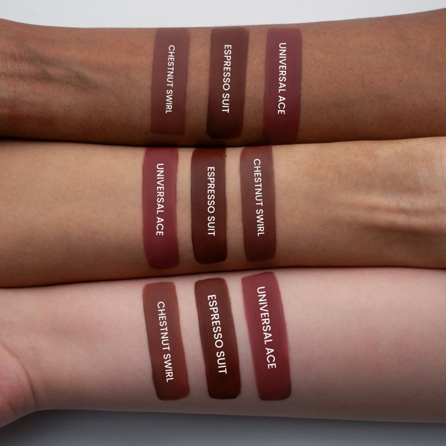 MARS Cosmetics Queen Of Mattes Reds & Maroons Liquid Lipsticks - Browns