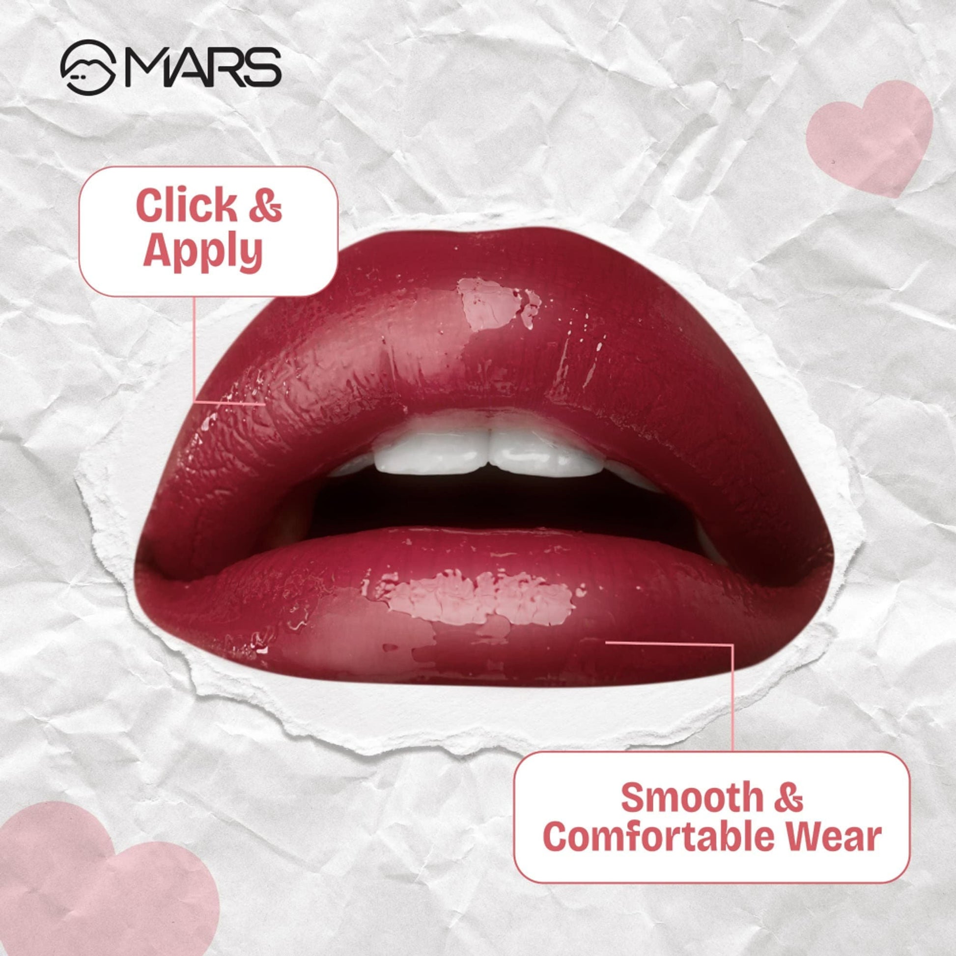 MARS Cosmetics Click Stix Gloss Lip Balm - 02-barely Pink
