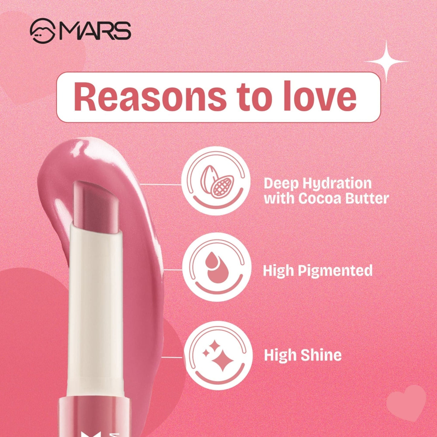 MARS Cosmetics Click Stix Gloss Lip Balm - 05-cinnamon Swirl