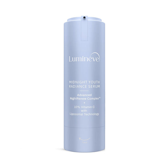 Lumineve 10% Vitamin C Face Serum for Bright, Even-Toned Skin with Advanced NightRenew Complex