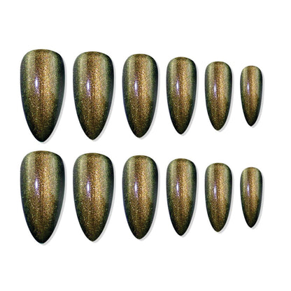 Shills Professional Reusable Press On Nails Log Almond - SPN694