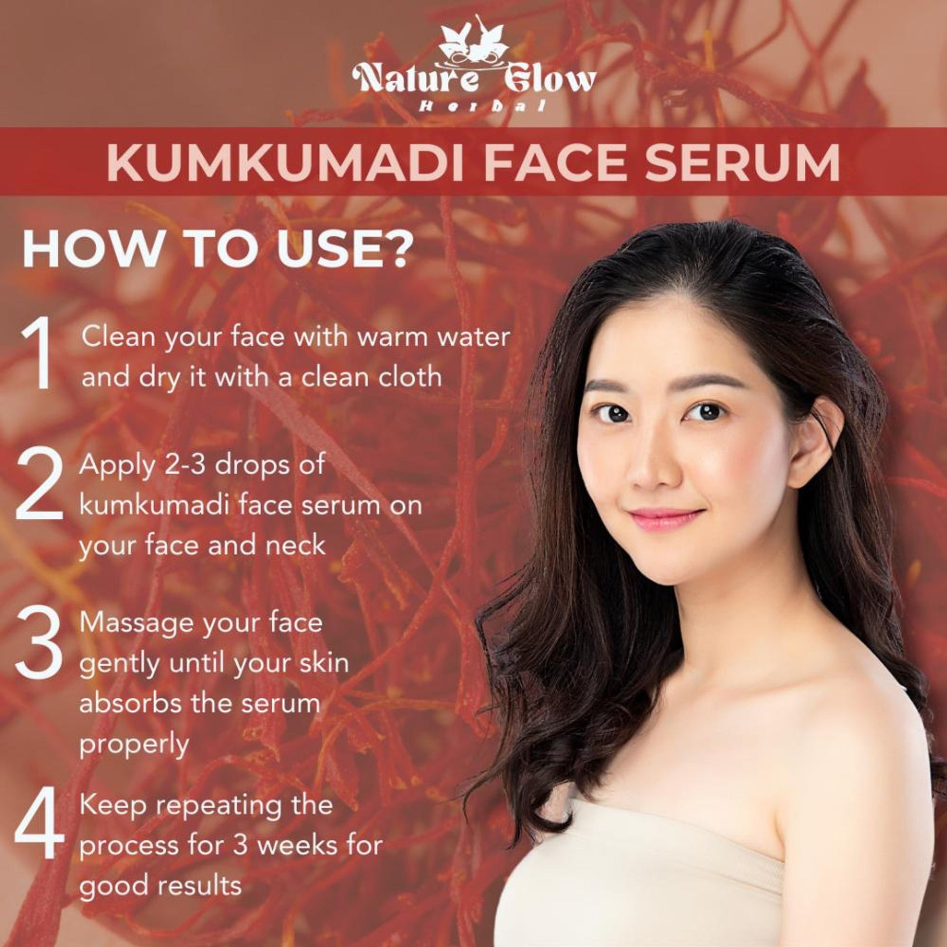Nature Glow Herbal Glow Kumkumadi Face Serum