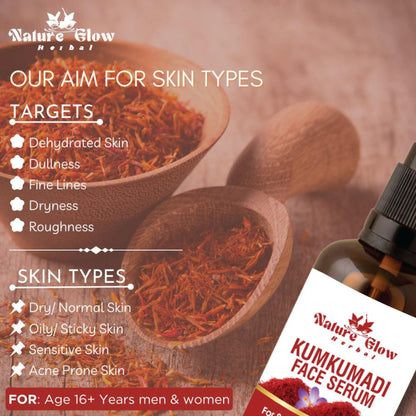 Nature Glow Herbal Glow Kumkumadi Face Serum