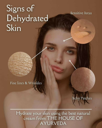 Tatsat Shata Dhauta Ghrita -100 Times Washed Desi Cow A2 Ghee Moisturizing Cream Infused with Rose Absolute Oil