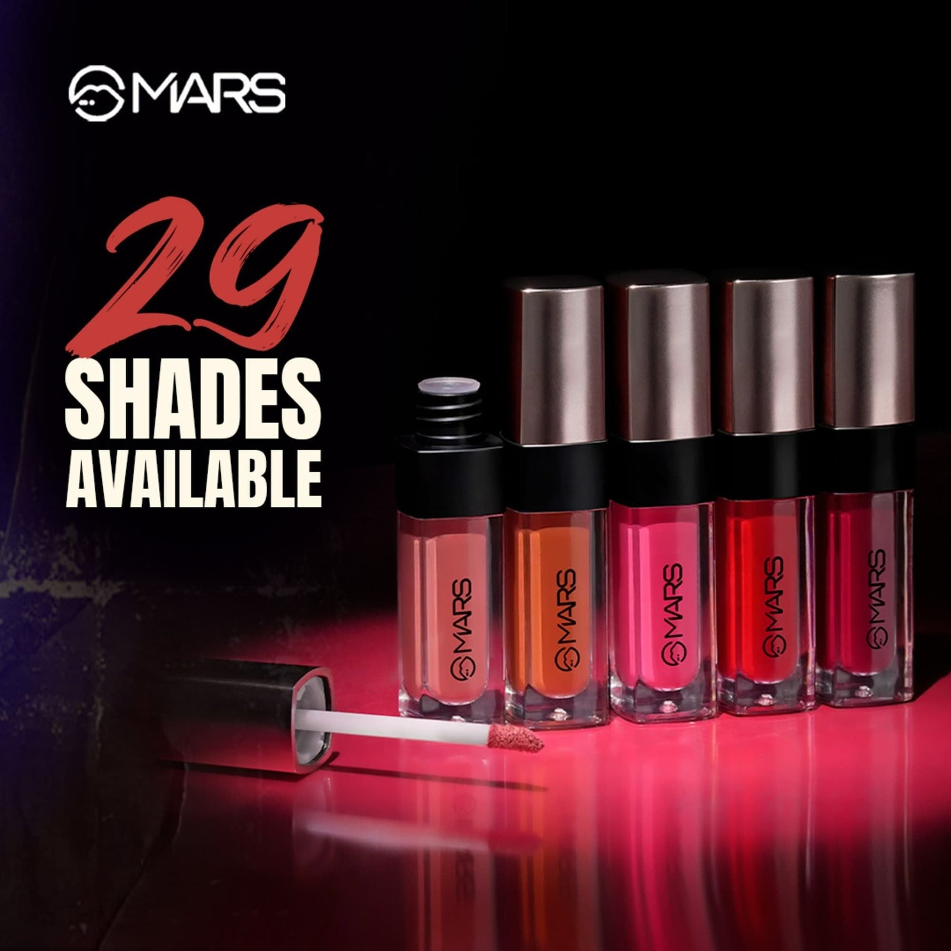 MARS Cosmetics Popstar Non Drying Liquid Mousse Lipstick - 26 Brownout