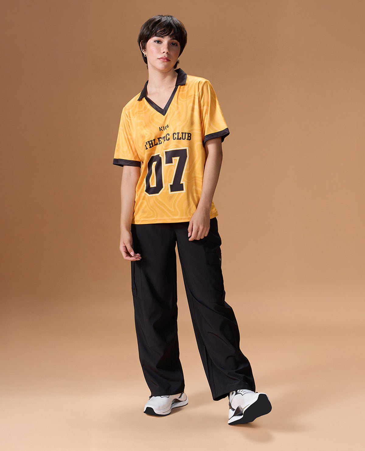 Quick-Dry Jersey For Sports & Gym Yellow