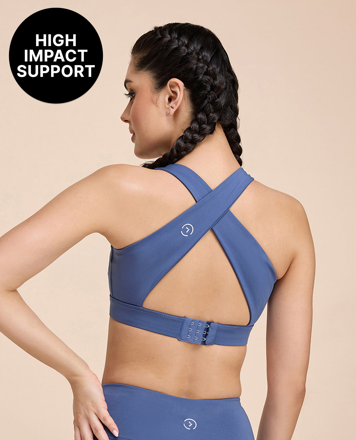 Crostini Full Coverage Sports Bra River