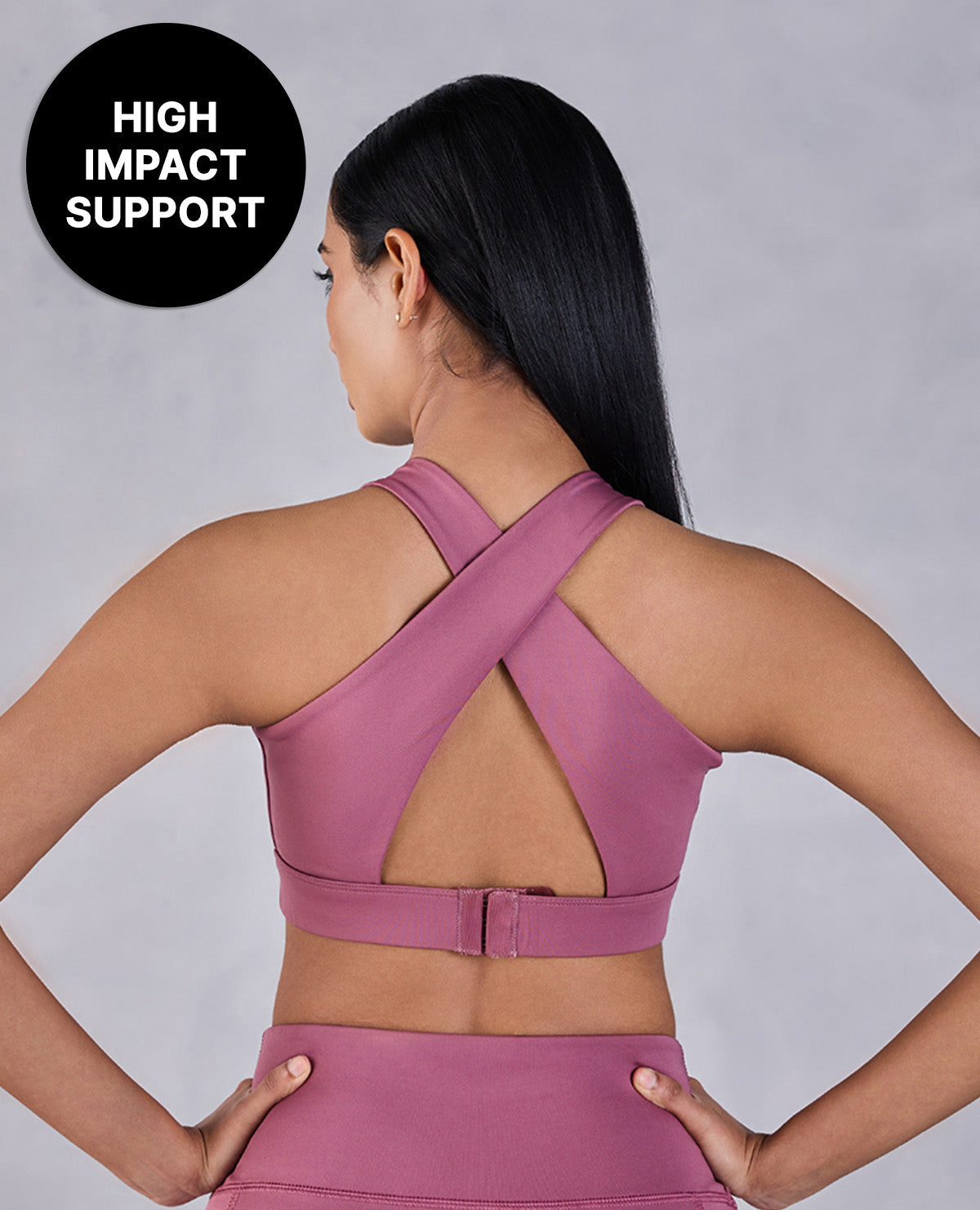 Crostini Full Coverage Sports Bra Tulipwood