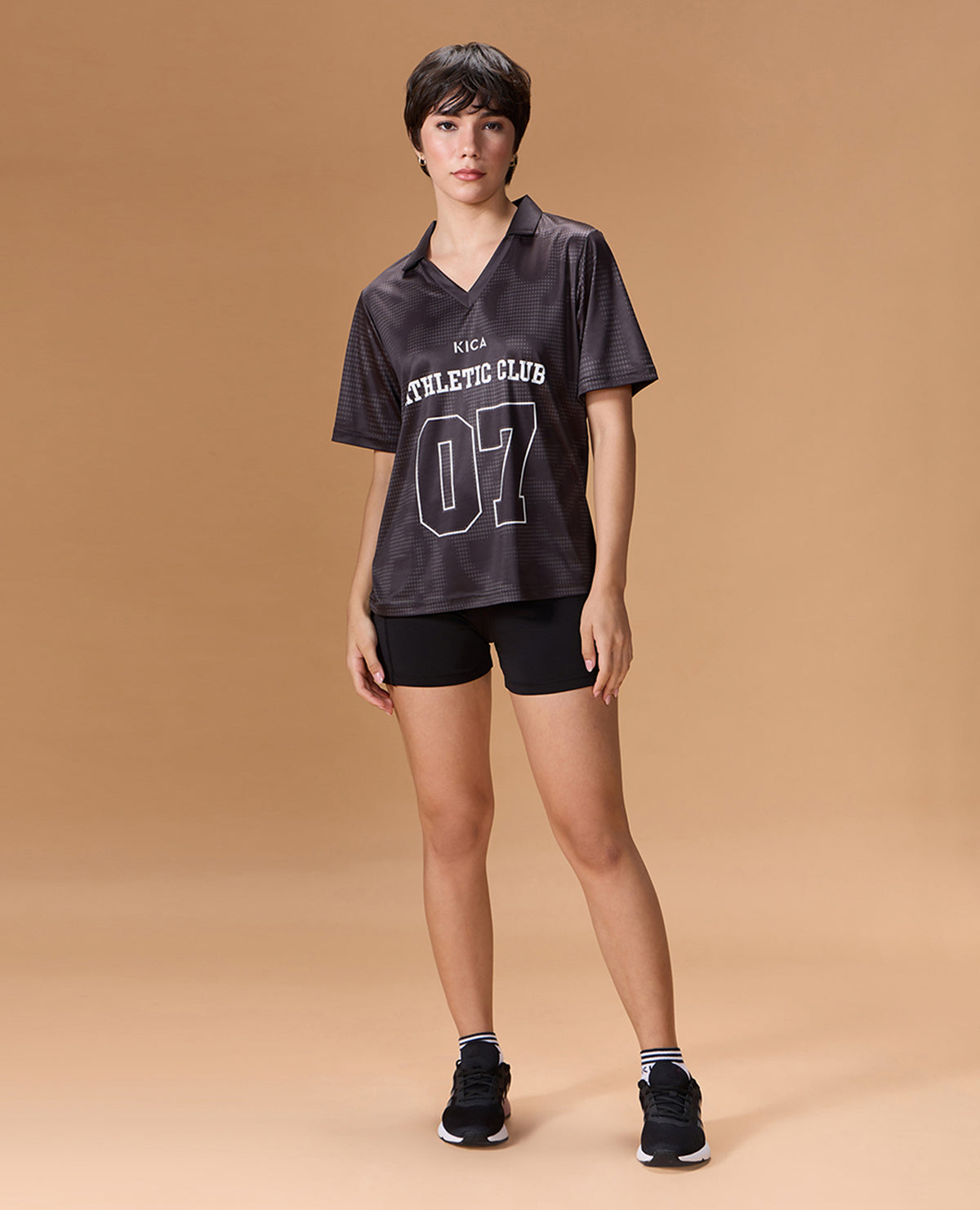 Quick-Dry Jersey For Sports & Gym Black