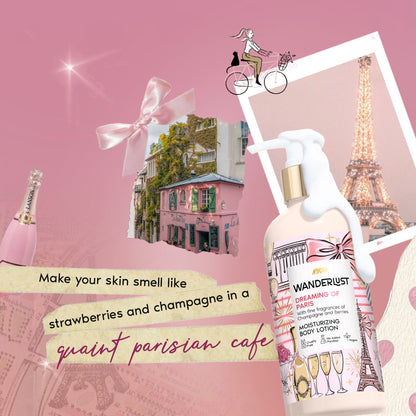 Wanderlust Moisturizing Body Lotion - Dreaming-Of-Paris