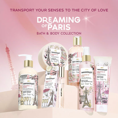 Wanderlust Dreaming Of Paris Hydrating Gel Body Creme With Champagne And Strawberry