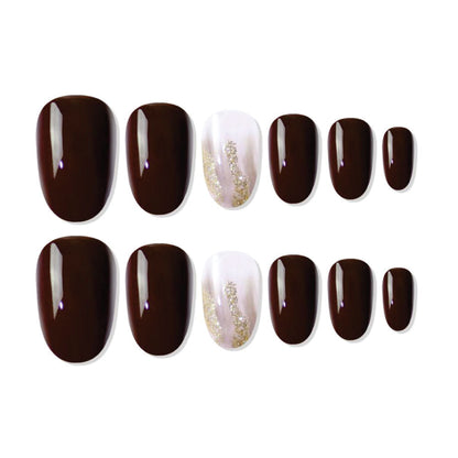 Shills Professional Reusable Press On Nails Oval - SPN702