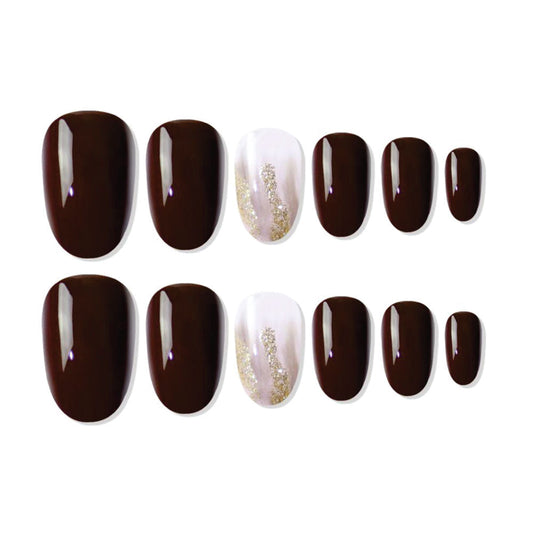 Shills Professional Reusable Press On Nails Oval - SPN702