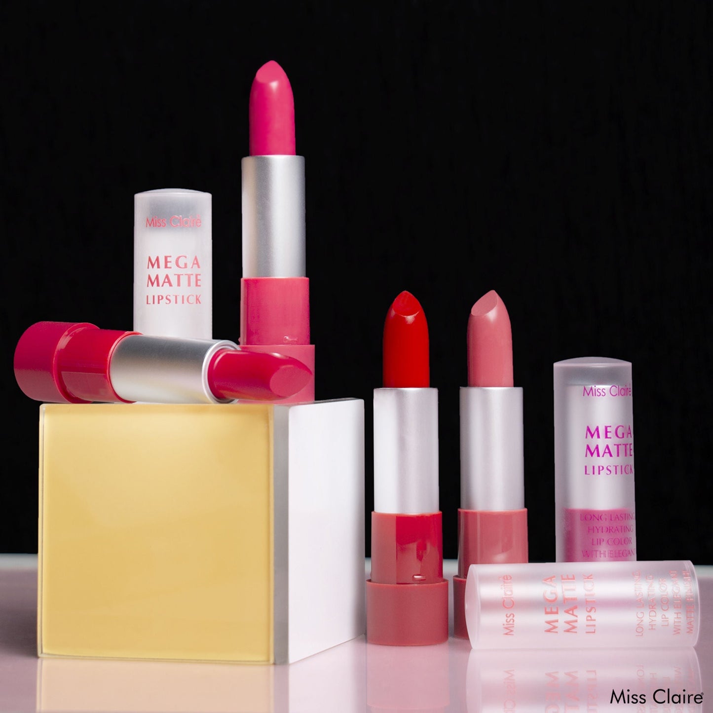 Miss Claire Mega Matte Lipstick - 12