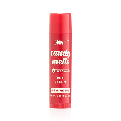 Plum Candy Melts Tinted Lip Balm - Red Velvet Love